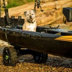 Railblaza C-Tug SandTrakz Kayak Cart Green -Best Kayak Shop CTUGD SANDTRACKZ CART GR 10