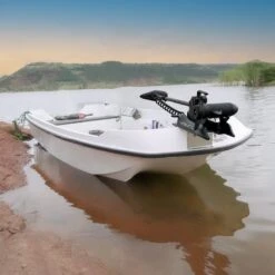 Haswing Cayman B 55lbs Trolling Motor 12V With GPS Black -Best Kayak Shop HWD CAYMANB 55LB BLK GPS 10