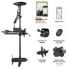 Haswing Cayman B 55lbs Trolling Motor 12V With GPS Black