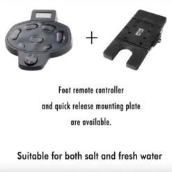 Haswing Cayman B 55lbs Trolling Motor 12V With GPS Black -Best Kayak Shop HWD CAYMANB 55LB BLK GPS 2