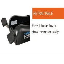 Haswing Cayman B 55lbs Trolling Motor 12V With GPS Black -Best Kayak Shop HWD CAYMANB 55LB BLK GPS 4