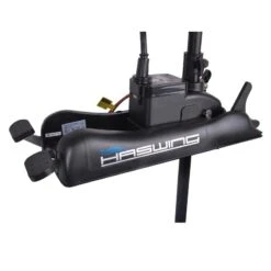 Haswing Cayman B 55lbs Shaft Bow Mount Trolling Motor 12V Black -Best Kayak Shop HWD CAYMANB 55LBS BLK 2