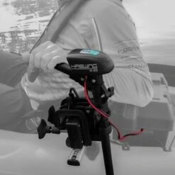 Haswing Osapian W20 20lbs Electric Outboard Motor 360W 12V Black -Best Kayak Shop HWD OSAPIAN BLK 20LBS 5
