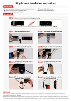 K2F Kayak Hoist System - Twin Set -Best Kayak Shop K2FD HOIST SYSTEM 15