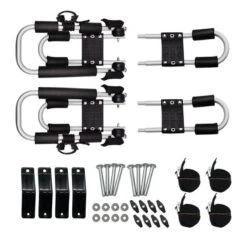 K2F Adjustable Twin J-Style Kayak Carrier Roof Rack Mounted Holder -Best Kayak Shop K2FD JRACK DOUBLE 5