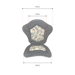 K2F Luxury Armour Elite Seat | Wider | Softer | Upper Back Support -Best Kayak Shop K2FD SEAT B 4