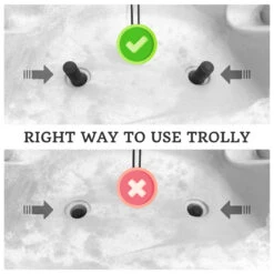 K2F New Model Kayak Trolley For Sit On Top Kayaks With Straps -Best Kayak Shop K2FD SOT V2 13