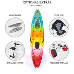 Merlin Double Fishing Kayak Package - Rainbow [Sydney] -Best Kayak Shop K2FS MERLIN RAINBOW 9