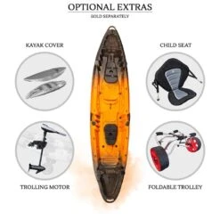 Merlin Double Fishing Kayak Package - Sunset [Sydney] -Best Kayak Shop K2FS MERLIN SUNSET 9