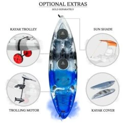 Osprey Fishing Kayak Package - Blue Camo [Sydney] -Best Kayak Shop K2FS OSPREY BLUECAMO 9
