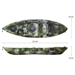 Osprey Fishing Kayak Package - Jungle Camo [Sydney] -Best Kayak Shop K2FS OSPREY JUNGLECAMO 7