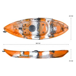 Puffin Pro Kids Kayak Package - Tiger [Sydney] -Best Kayak Shop K2FS PROPUFFIN TIGER 7