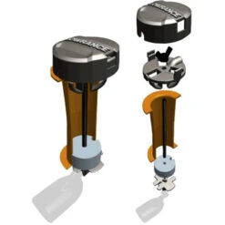 Lowrance Kayak Scupper Transducer Mount -Best Kayak Shop LOWD YAK SCUPPER MT 2