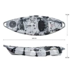 NEXTGEN 7 Fishing Kayak Package - Grey Camo [Sydney] -Best Kayak Shop NGS 07 GREYCAMO 7