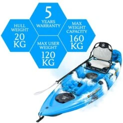 NEXTGEN 9 Fishing Kayak Package - Blue Lagoon [Sydney] -Best Kayak Shop NGS 09 BLUELAGOON 8