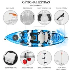 NEXTGEN 9 Fishing Kayak Package - Blue Lagoon [Sydney] -Best Kayak Shop NGS 09 BLUELAGOON 9