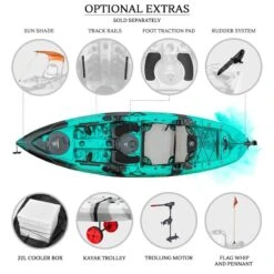 NEXTGEN 9 Fishing Kayak Package - Bora Bora [Sydney] -Best Kayak Shop NGS 09 BORABORA 9
