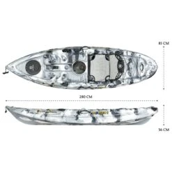 NEXTGEN 9 Fishing Kayak Package - Grey Camo [Sydney] -Best Kayak Shop NGS 09 GREYCAMO 7