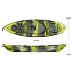 NEXTGEN 9 Fishing Kayak Package - Moss Camo [Sydney] -Best Kayak Shop NGS 09 MOSSCAMO 7
