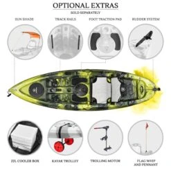 NEXTGEN 9 Fishing Kayak Package - Moss Camo [Sydney] -Best Kayak Shop NGS 09 MOSSCAMO 9