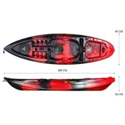 NEXTGEN 9 Fishing Kayak Package - Redback [Sydney] -Best Kayak Shop NGS 09 REDBACK 7