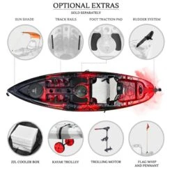 NEXTGEN 9 Fishing Kayak Package - Redback [Sydney] -Best Kayak Shop NGS 09 REDBACK 9