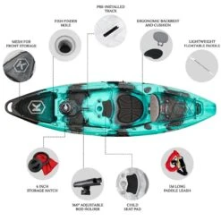 NextGen 1 +1 Fishing Tandem Kayak Package - Bora Bora [Sydney] -Best Kayak Shop NGS 1 1 BORABORA 6