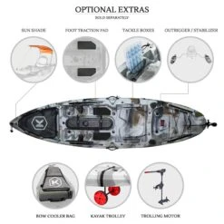 NEXTGEN 10 Pro Fishing Kayak Package - Desert [Sydney] -Best Kayak Shop NGS 10 DESERT 9