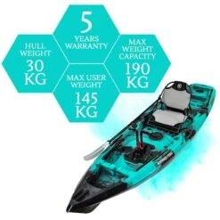 NextGen 11 Pedal Kayak Bora Bora [Sydney] -Best Kayak Shop NGS 11 BORABORA MAXDRIVE 8