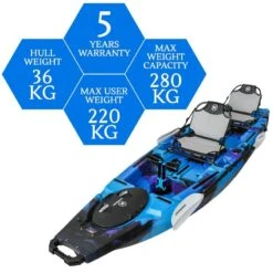 NextGen 13 Duo Pedal Kayak Galaxy [Pickup Sydney] -Best Kayak Shop NGS 13 DUO GALAXY 8