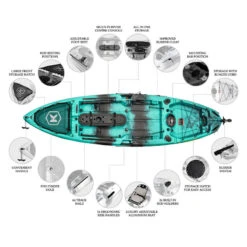 NEXTGEN 10 MKII Pro Fishing Kayak Package - Bora Bora [Sydney] -Best Kayak Shop NGS M2 10 BORABORA 6