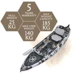 NEXTGEN 10 MKII Pro Fishing Kayak Package - Desert [Sydney] -Best Kayak Shop NGS M2 10 DESERT 8