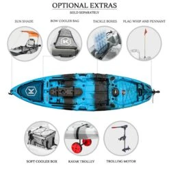 NEXTGEN 10 MKII Pro Fishing Kayak Package - Sky Blue [Sydney] -Best Kayak Shop NGS M2 10 SKYBLUE 9