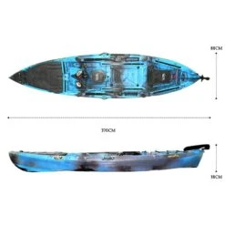 ORCA Kronos Foot Pedal Pro Fish Kayak Package With Max-Drive - Bahamas [Sydney] -Best Kayak Shop OS KRONOS BAHAMAS MAX 7