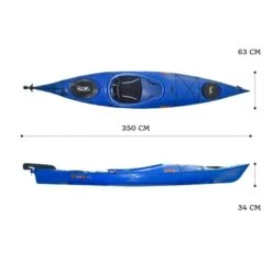 ORCA Oceanus 11.5 Single Sit In Kayak - Azura [Sydney] -Best Kayak Shop OS OCEANUS 11.5 AZURA 6