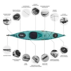 ORCA Oceanus 11.5 Single Sit In Kayak - Ocean [Sydney] -Best Kayak Shop OS OCEANUS 11.5 OCEAN 5
