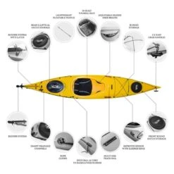 ORCA Oceanus 11.5 Single Sit In Kayak - Tuscany [Sydney] -Best Kayak Shop OS OCEANUS 11.5 TUSCANY 5
