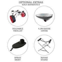 ORCA Oceanus 11.5 Single Sit In Kayak - Tuscany [Sydney] -Best Kayak Shop OS OCEANUS 11.5 TUSCANY 8