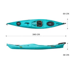 ORCA Oceanus 12.5 Single Sit In Kayak - Ocean [Sydney] -Best Kayak Shop OS OCEANUS 12.5 OCEAN 7