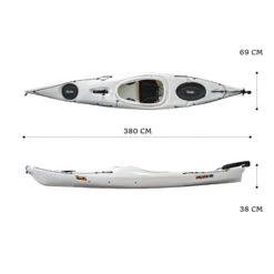 ORCA Oceanus 12.5 Single Sit In Kayak - Pearl [Sydney] -Best Kayak Shop OS OCEANUS 12.5 PEARL 7