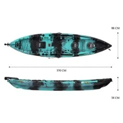 ORCA Triton Pro Fishing Kayak Package - Bora Bora [Sydney] -Best Kayak Shop OS TRITON BORABORA 7