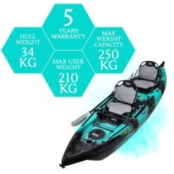 ORCA Triton Pro Fishing Kayak Package - Bora Bora [Sydney] -Best Kayak Shop OS TRITON BORABORA 8
