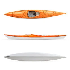 Orca Outdoors Xlite 14 Ultralight Performance Touring Kayak - Orange [Sydney]