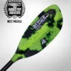 Werner Paddles Werner Shuna Adjustable Two Piece Straight Shaft Paddle Catch Lime Drift 240 - 260cm