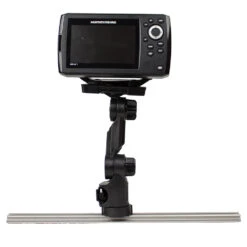 YakAttack Hummingbird Helix Fish Finder Mount With Track Mounted LockNLoad Mounting System -Best Kayak Shop YAD FFP 1004 2