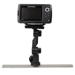YakAttack Hummingbird Helix Fish Finder Mount With Track Mounted LockNLoad Mounting System