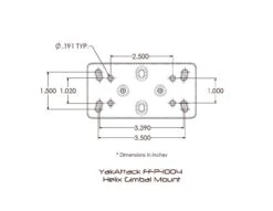 YakAttack Hummingbird Helix Fish Finder Mount With Track Mounted LockNLoad Mounting System -Best Kayak Shop YAD FFP 1004 8