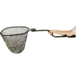 YakAttack Leverage Landing Net, 12'' X 20'' Hoop With Foam Extension