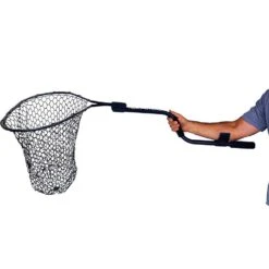 YakAttack Leverage Landing Net,20'' X 21'' Hoop With Foam Extension
