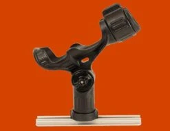 YakAttack Omega Rod Holder With Track Mounted LockNLoad Mounting System